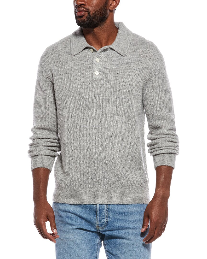 Madewell Madewell Alpaca & Wool-Blend Polo Sweater