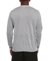 Theory Theory Larus Corduroy Pacific Linen-Blend Cardigan