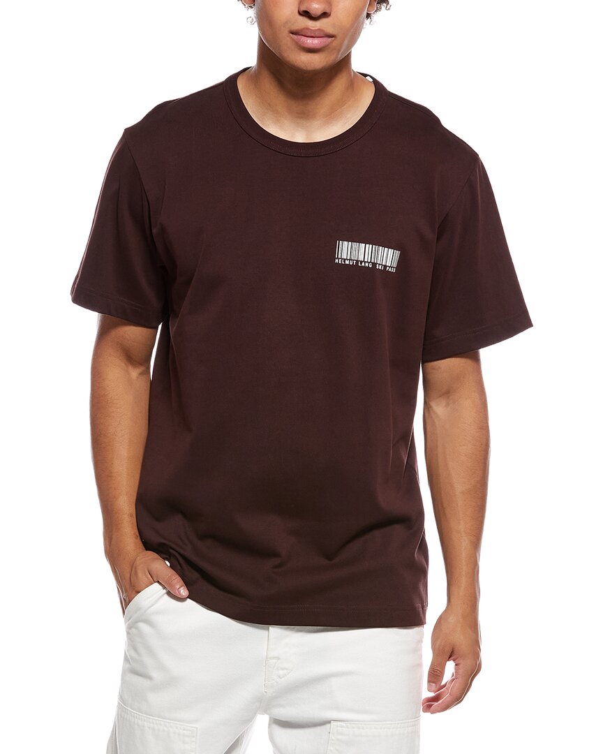 Helmut Lang Helmut Lang Ski Schedule T-Shirt