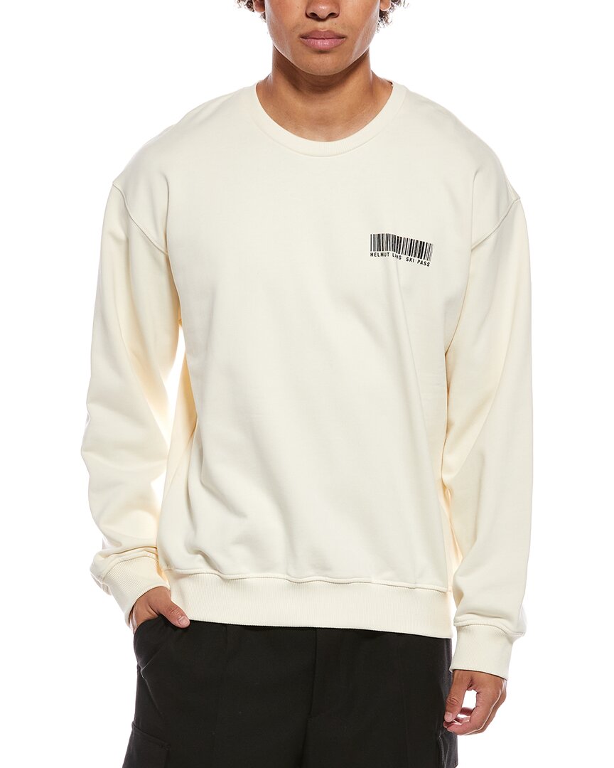 Helmut Lang Helmut Lang Ski Schedule Crewneck Sweatshirt