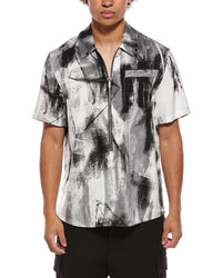 Helmut Lang Helmut Lang 1/2-Zip Print Shirt