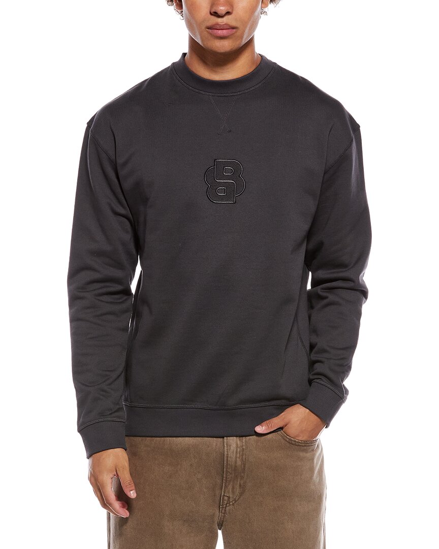 Hugo Boss Hugo Boss Bb Patch Crewneck Sweatshirt