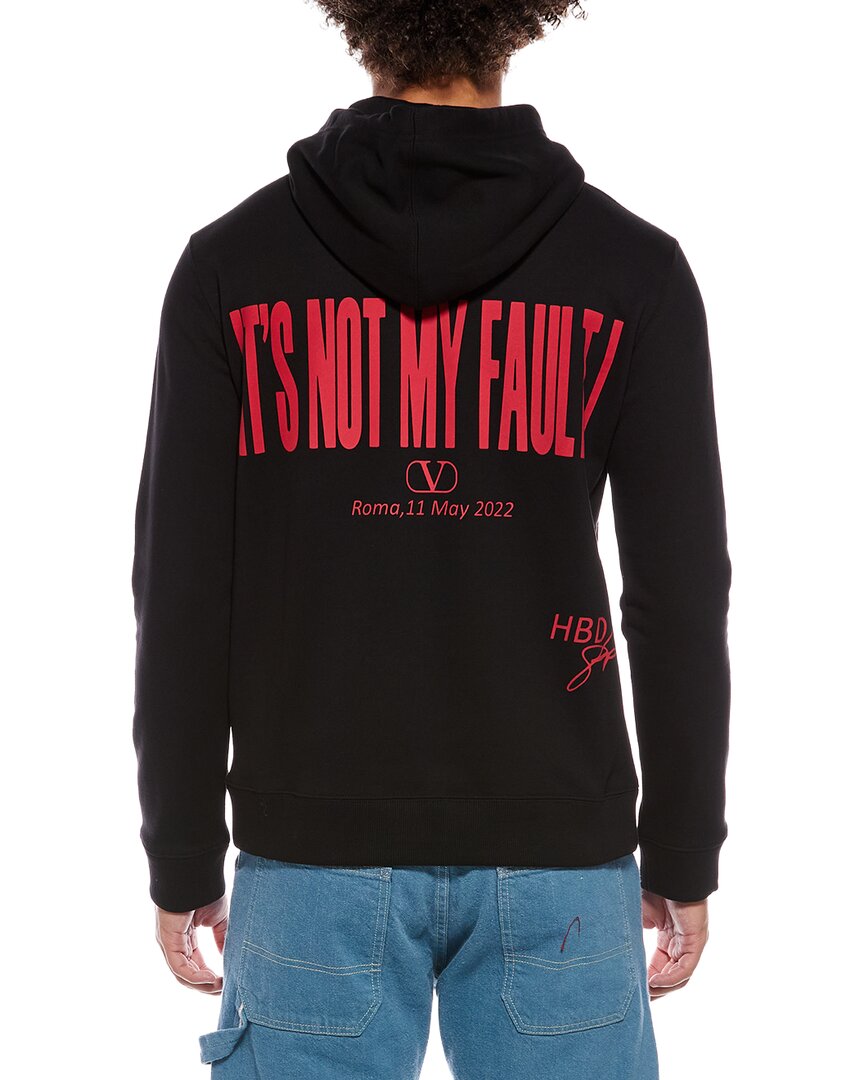 Valentino Valentino Jersey Felpa Cappuccio Hoodie