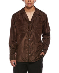 Valentino Valentino Camicia Maniche Lunghe Button Front Silk Shirt