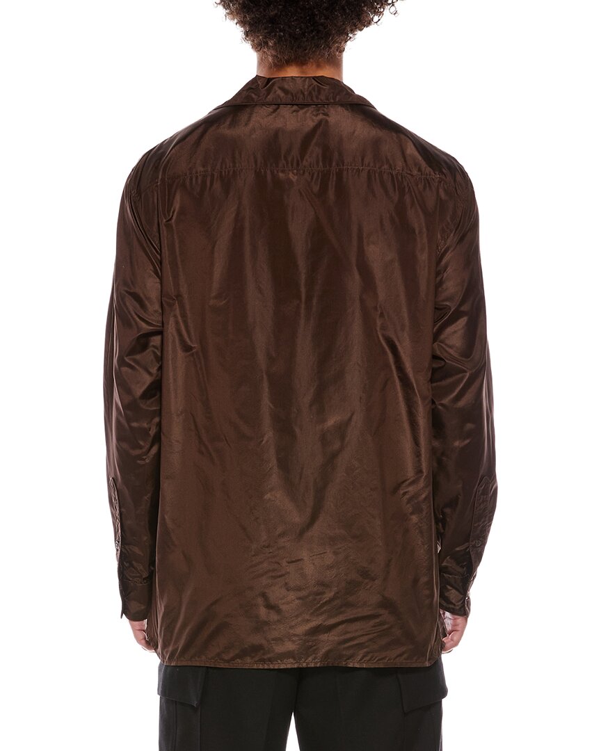 Valentino Valentino Camicia Maniche Lunghe Button Front Silk Shirt