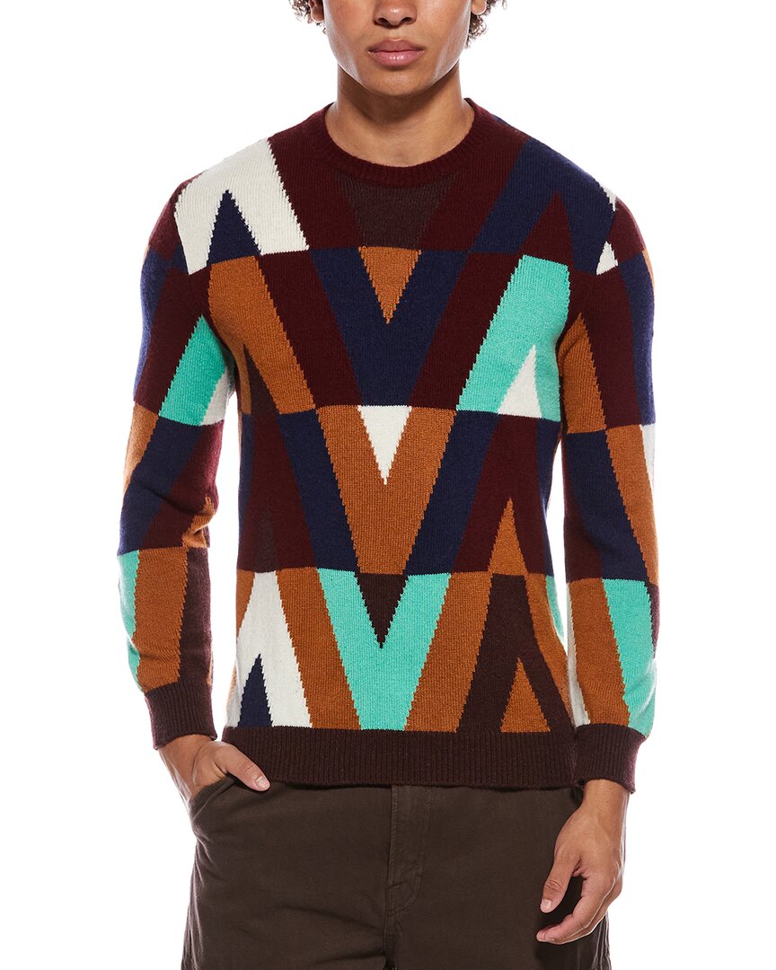 Valentino Valentino Maglia Girocollo Wool & Cashmere-Blend Sweater
