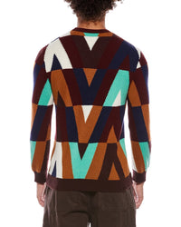 Valentino Valentino Maglia Girocollo Wool & Cashmere-Blend Sweater