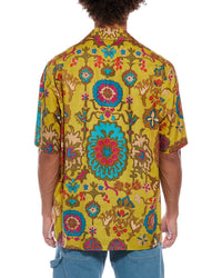 Valentino Valentino Camicia Corte St. Inner Bloom Button Front Shirt