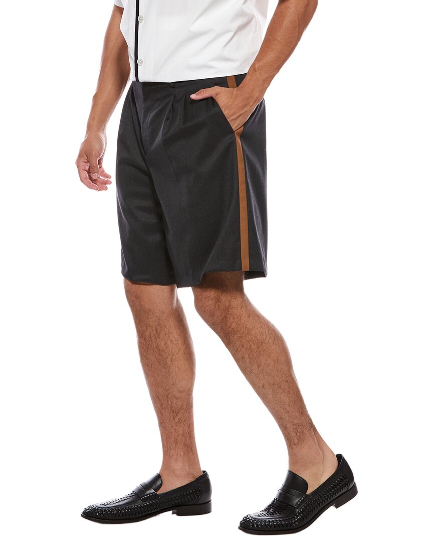 Valentino Valentino Wool-Blend Bermuda Short