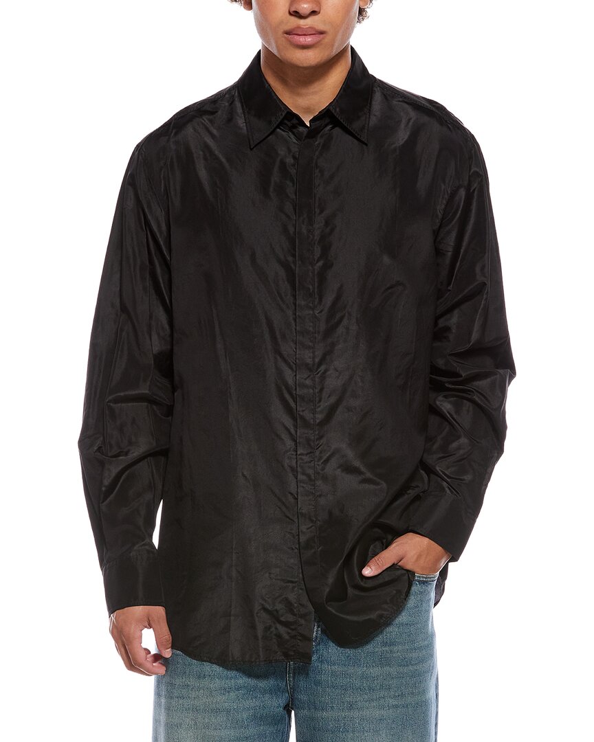 Valentino Valentino Camicia Maniche Lunghe Button Front Silk Shirt