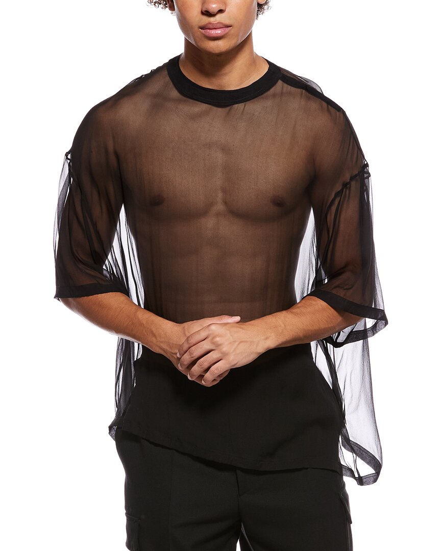 Valentino Valentino Silk Mesh T-Shirt