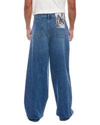 Valentino Valentino Denim Cargo Jean