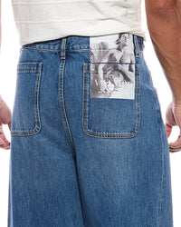 Valentino Valentino Denim Cargo Jean