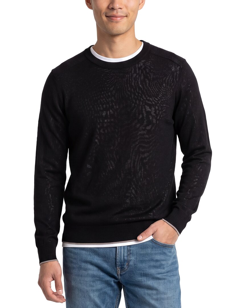 Raffi Jersey Crewneck Sweater