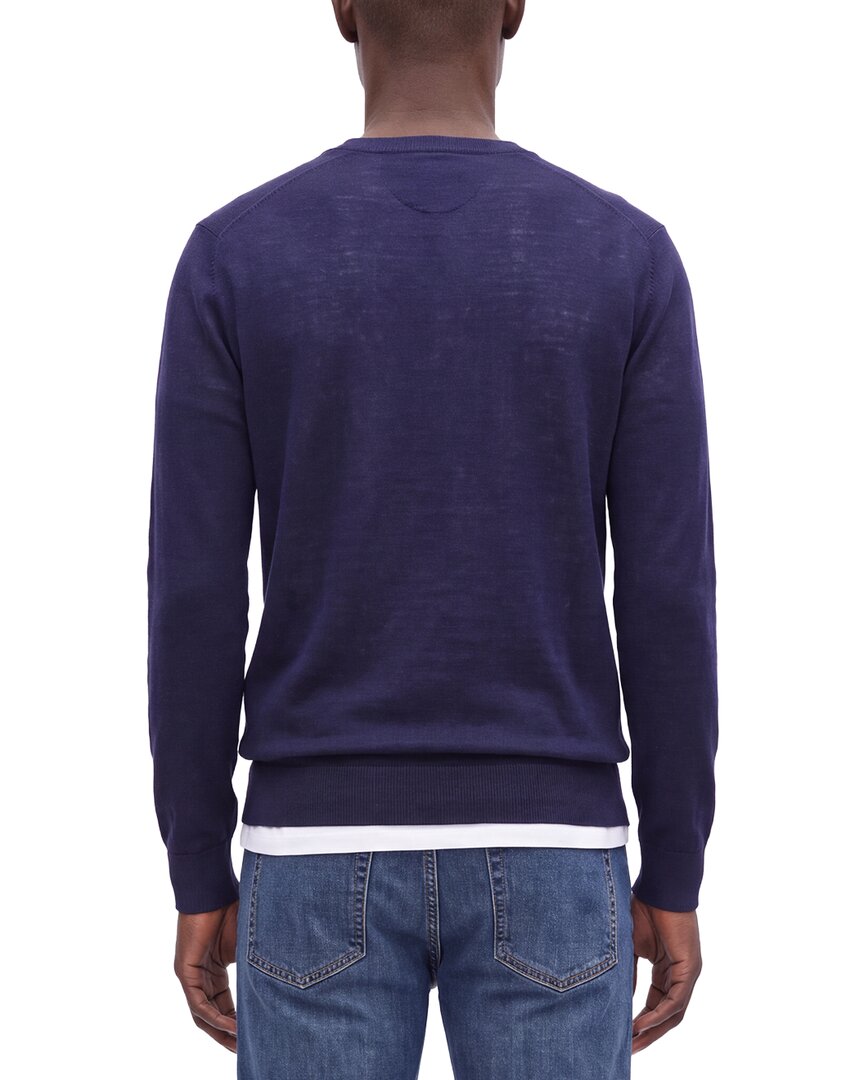 Raffi Jersey Silk & Linen-Blend V-Neck Sweater