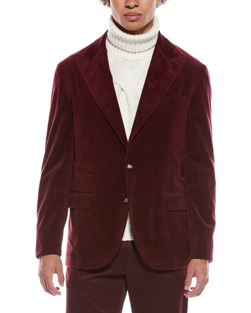 Brunello Cucinelli Cashmere-Blend Corduroy Blazer