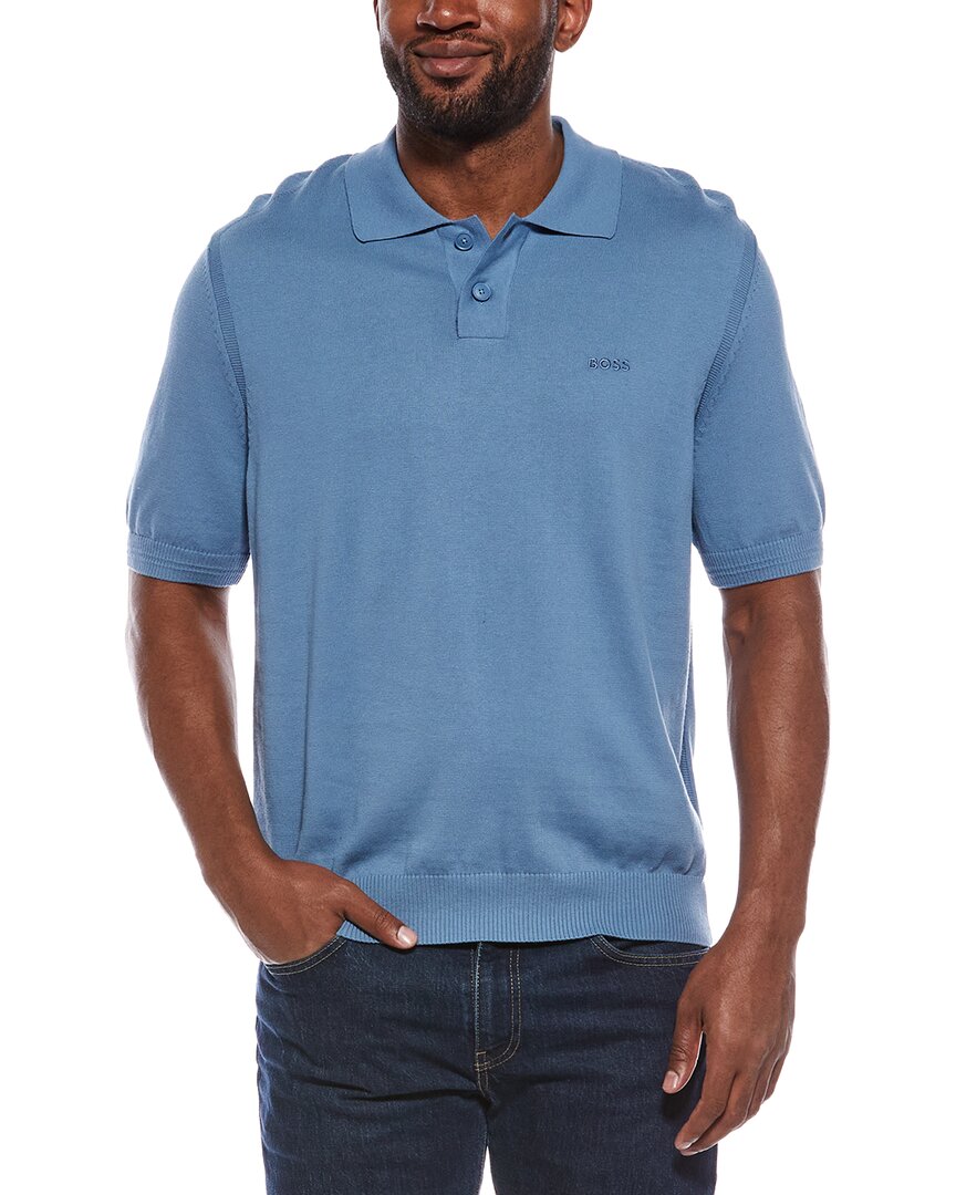 Hugo Boss Hugo Boss Asac Knit Polo Shirt