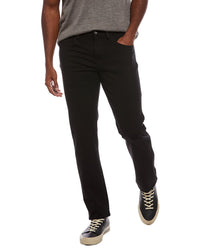7 For All Mankind 7 For All Mankind The Straight Double-Knit Black Jean