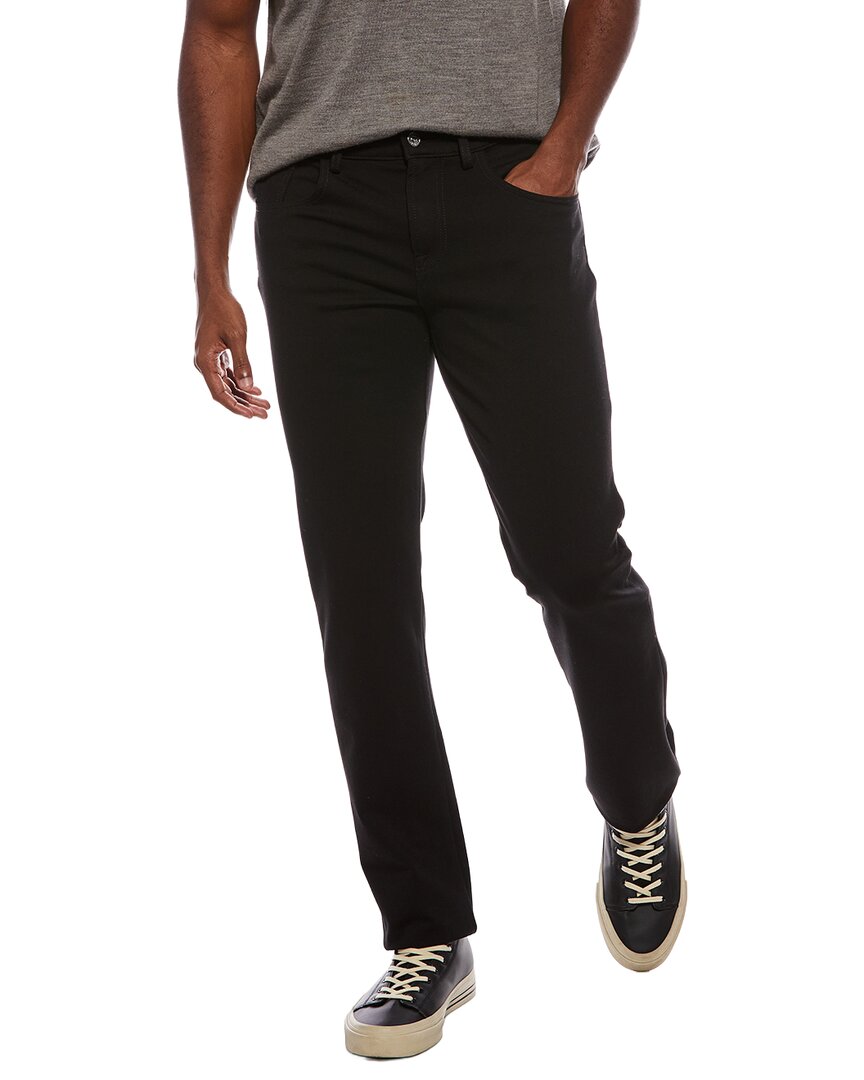 7 For All Mankind 7 For All Mankind The Straight Double-Knit Black Jean
