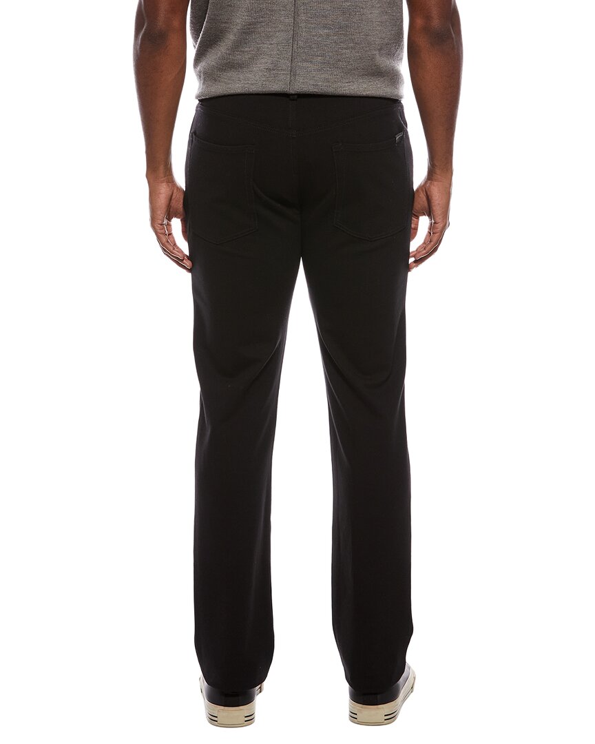 7 For All Mankind 7 For All Mankind The Straight Double-Knit Black Jean