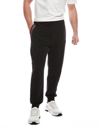 Alexander McQueen Alexander Mcqueen Cut & Sew Logo Tape Jogger Pant