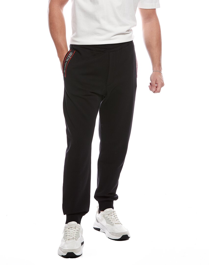 Alexander McQueen Alexander Mcqueen Cut & Sew Logo Tape Jogger Pant