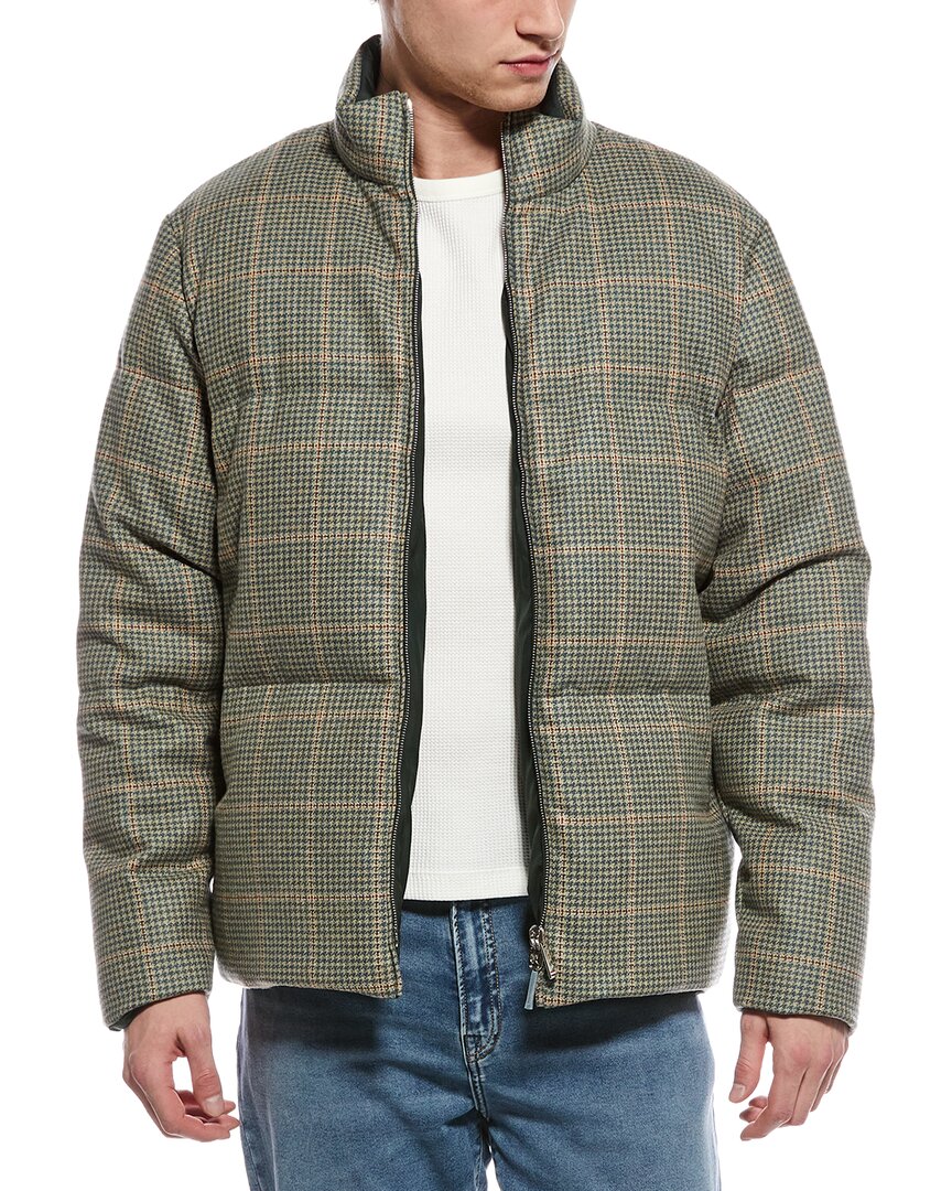 Thom Browne Thom Browne Reversible Wool Puffer Down Coat