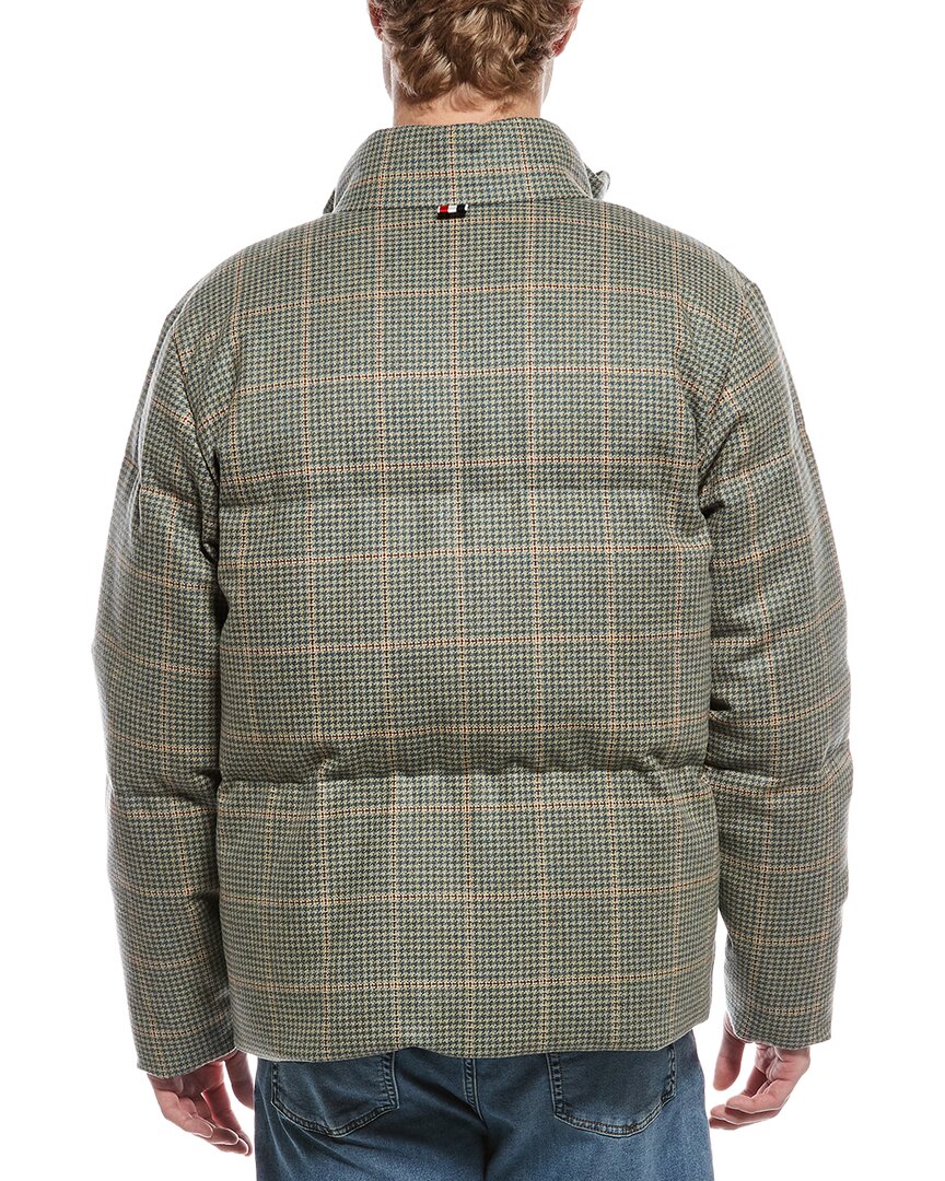 Thom Browne Thom Browne Reversible Wool Puffer Down Coat