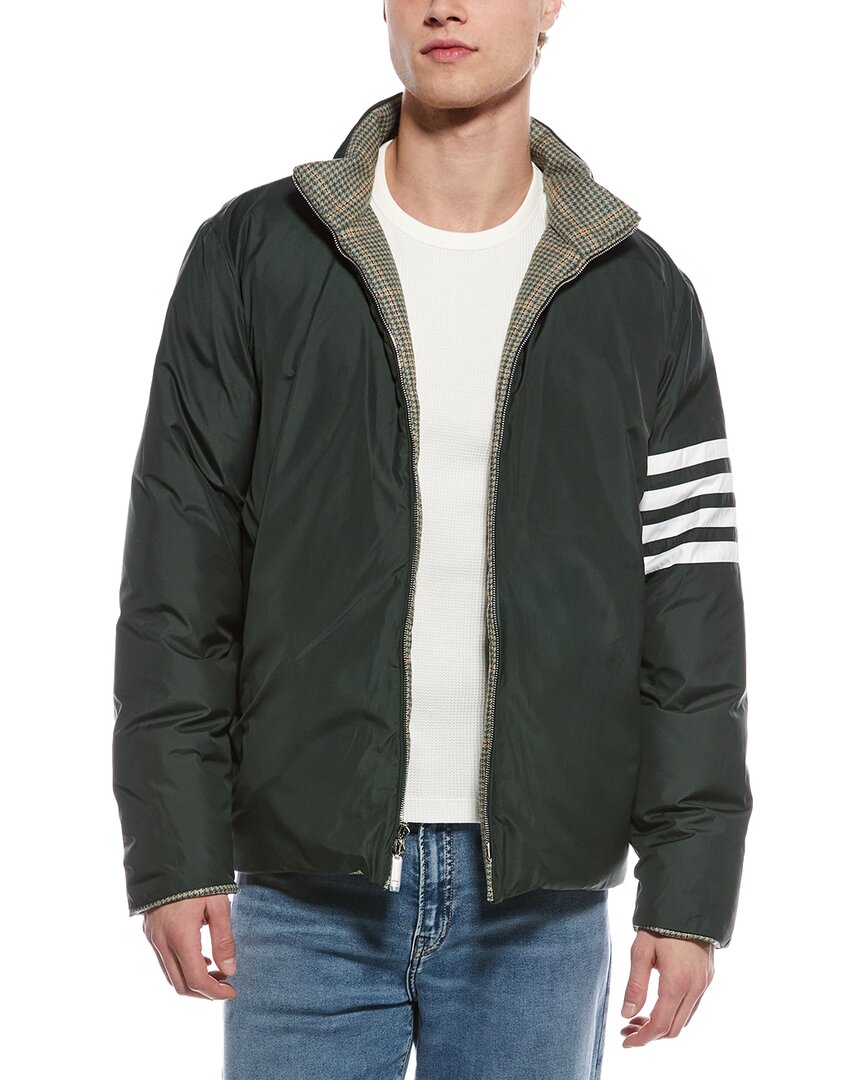 Thom Browne Thom Browne Reversible Wool Puffer Down Coat