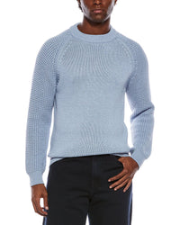 Isaia Isaia Silk-Blend Crewneck Sweater