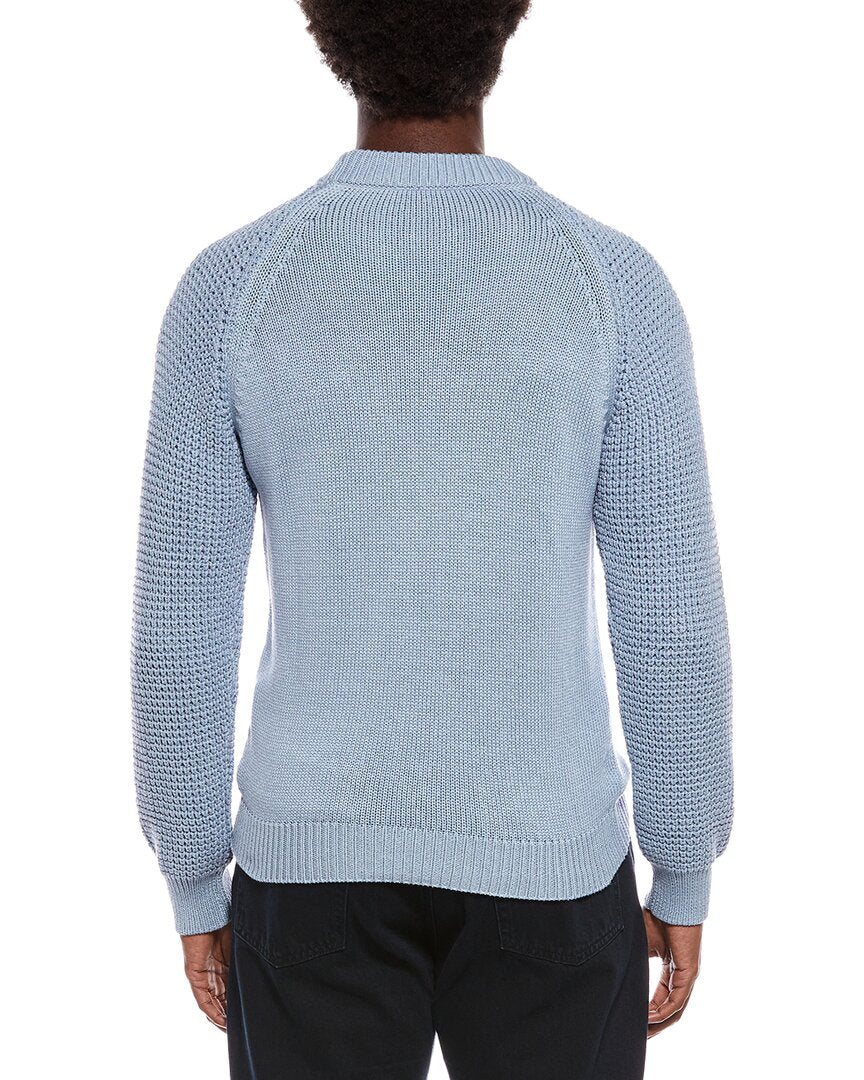 Isaia Isaia Silk-Blend Crewneck Sweater