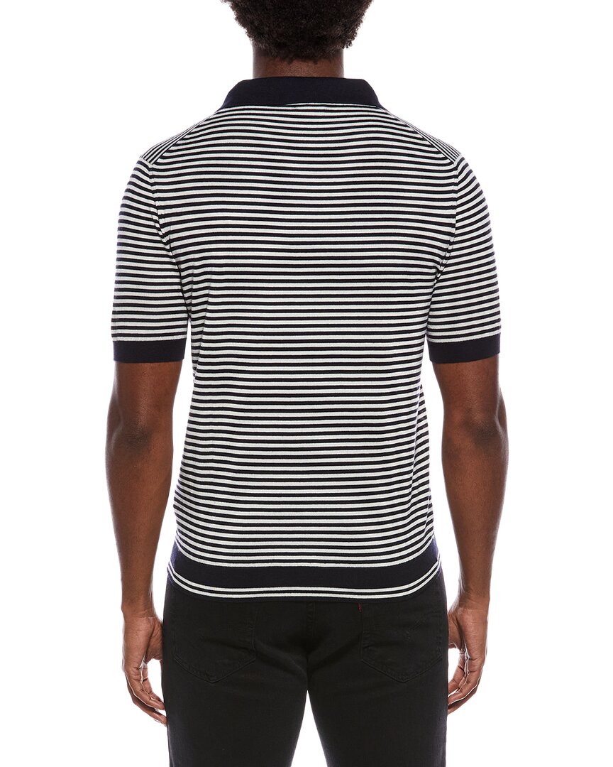 Isaia Isaia Cashmere & Silk-Blend Polo Shirt