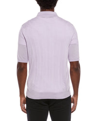 Isaia Isaia Wool, Silk, & Cashmere-Blend Polo Shirt
