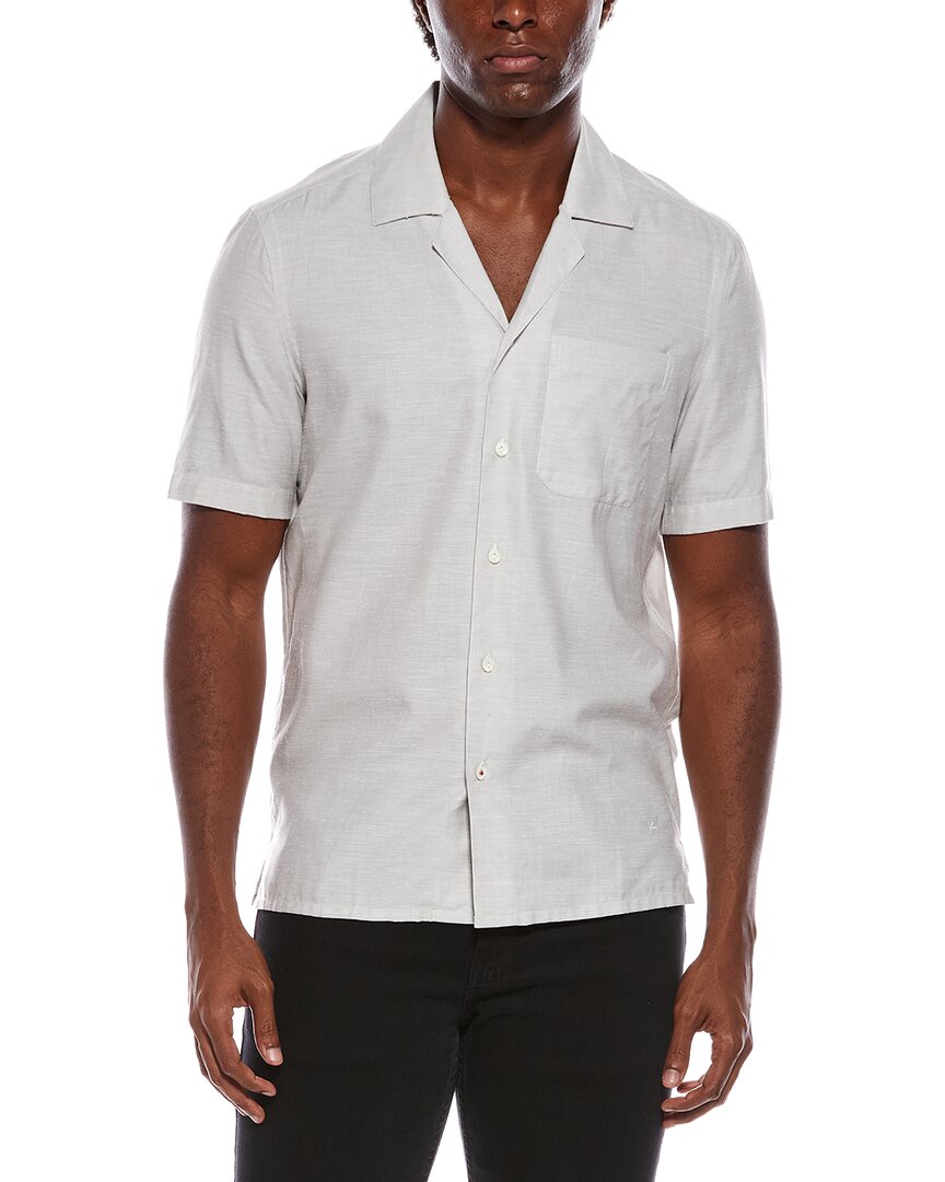 Isaia Silk-Blend Sport Shirt