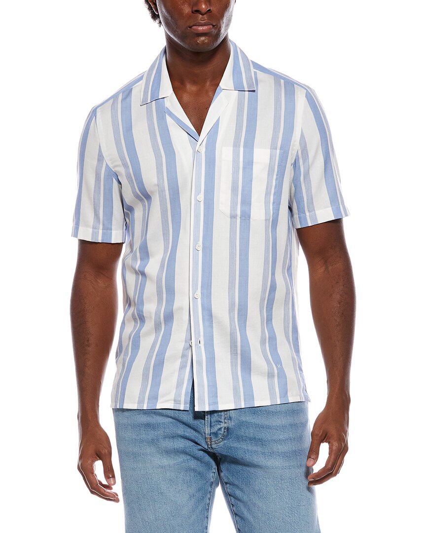 Isaia Isaia Silk-Blend Sport Shirt