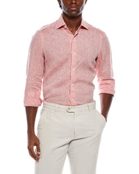 Isaia Isaia Linen Shirt