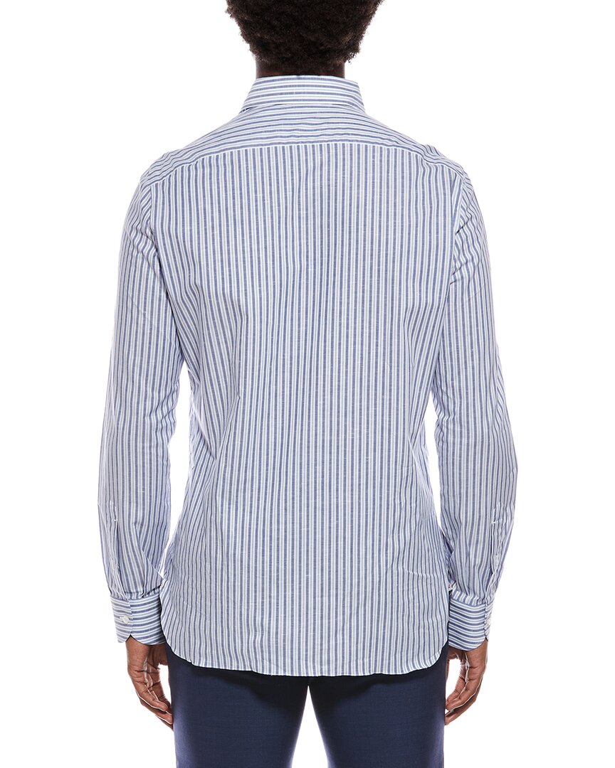 Isaia Isaia Linen-Blend Shirt