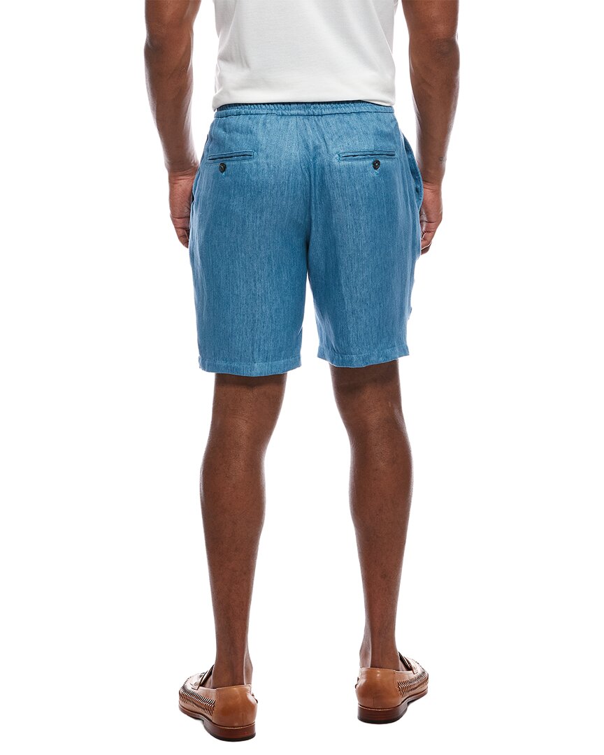 Isaia Isaia Linen Drawstring Short