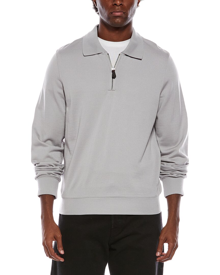 Isaia Isaia Wool 1/4-Zip Pullover