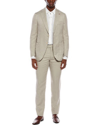 Isaia Isaia 2Pc Silk & Linen-Blend Suit