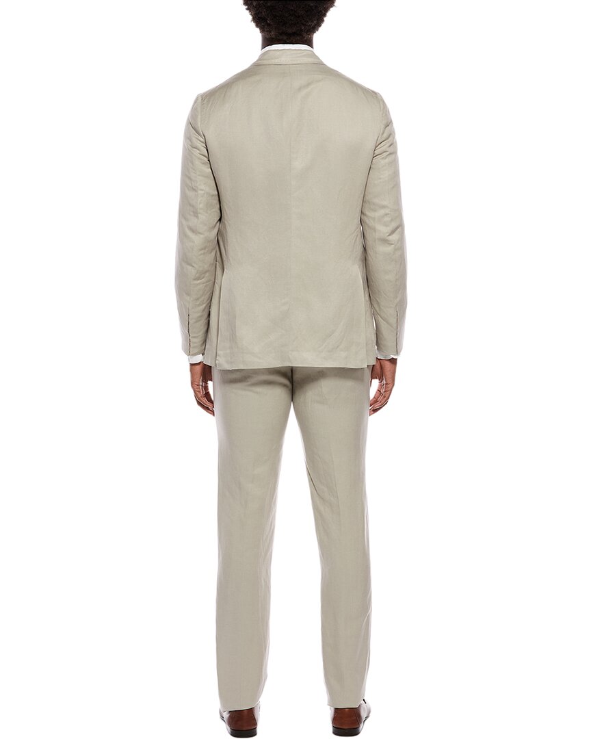 Isaia Isaia 2Pc Silk & Linen-Blend Suit