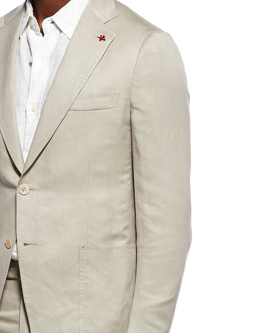 Isaia Isaia 2Pc Silk & Linen-Blend Suit
