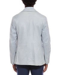 Isaia Isaia Suede Leather Blazer