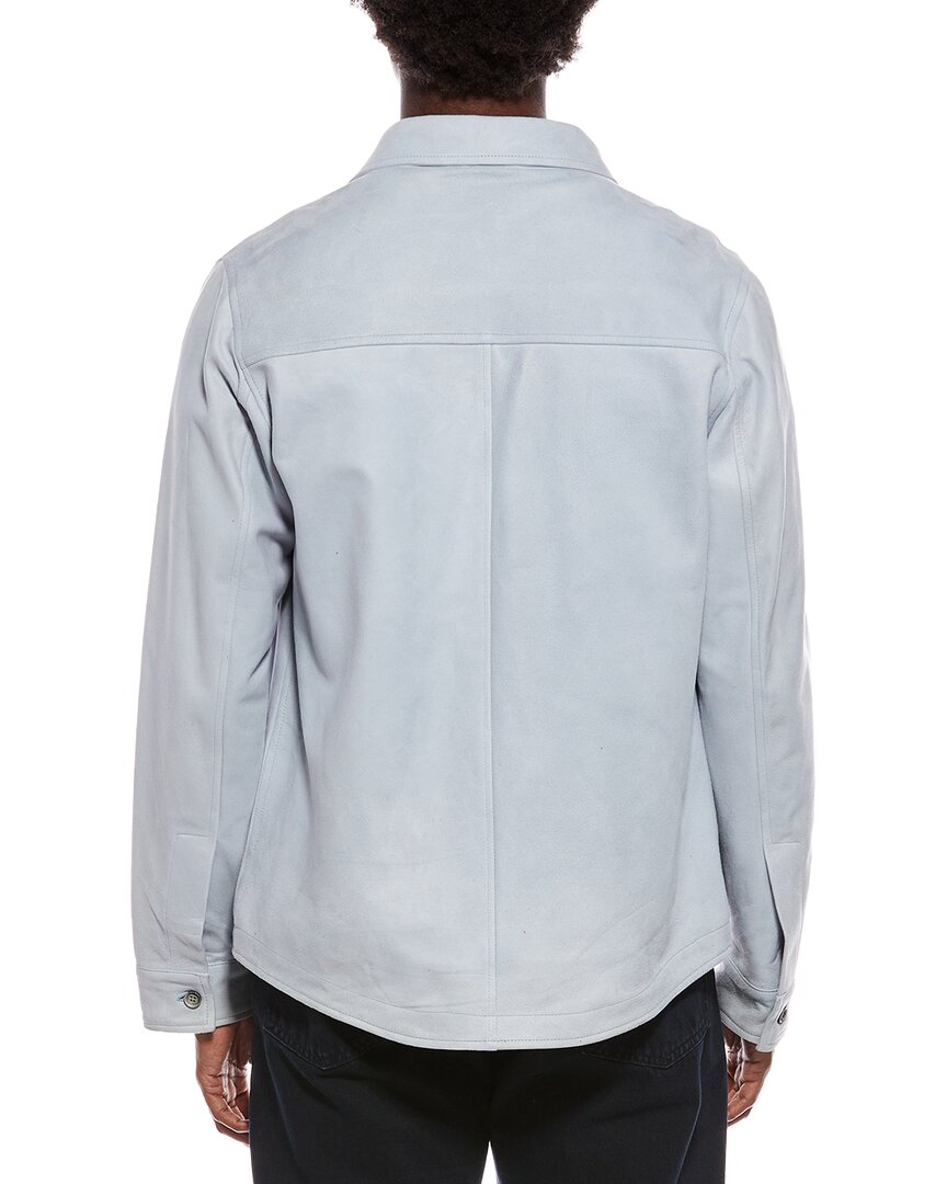 Isaia Isaia Suede Leather Jacket