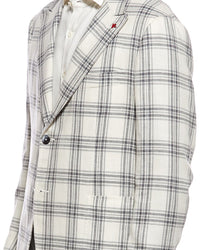 Isaia Isaia Wool, Silk, & Linen-Blend Blazer