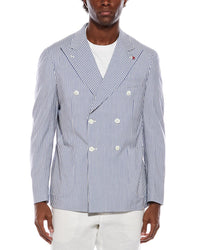 Isaia Isaia Silk-Blend Jacket