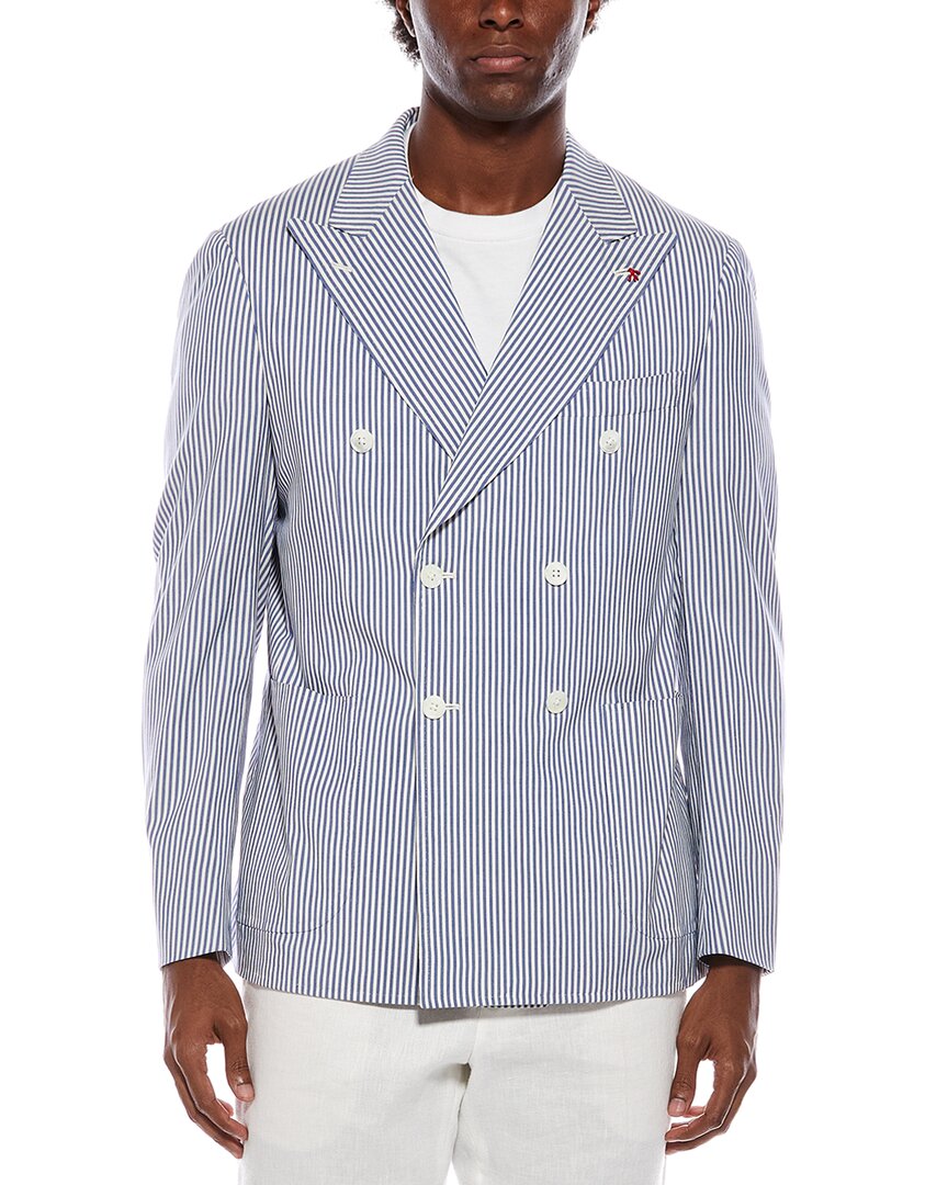 Isaia Isaia Silk-Blend Jacket