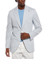 Isaia Isaia Linen-Blend Jacket