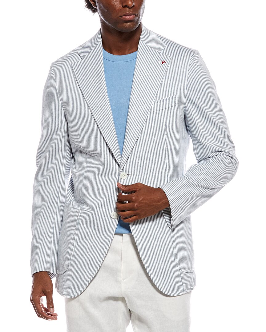 Isaia Isaia Linen-Blend Jacket