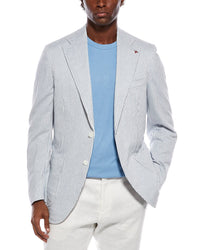 Isaia Isaia Linen-Blend Jacket